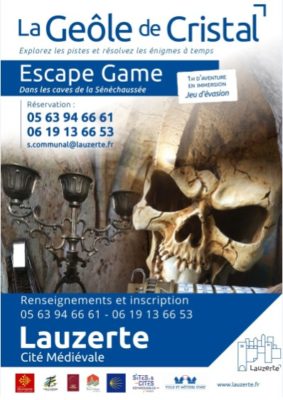 ESCAPE GAME : LA PRISON DU SÉNÉCHAL - NOUVEAU #Lauzerte
