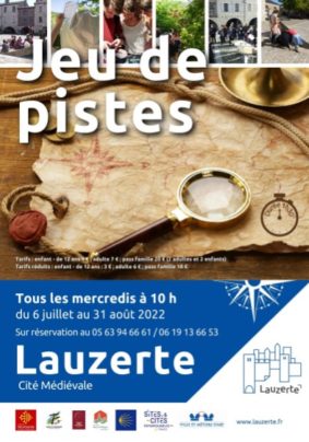 JEU DE PISTES À LAUZERTE – NOUVEAU PARCOURS #Lauzerte