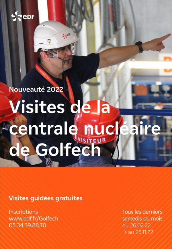 VISITE DE LA CENTRALE NUCLÉAIRE DE GOLFECH #Valence d'Agen