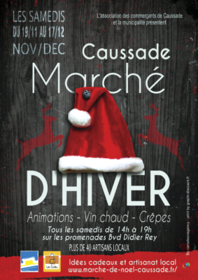 MARCHÉ D'HIVER CAUSSADE (MARCHÉ DE NOËL) #Caussade