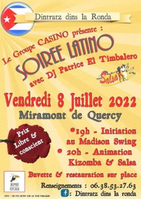 SOIREE LATINO #Miramont-de-Quercy