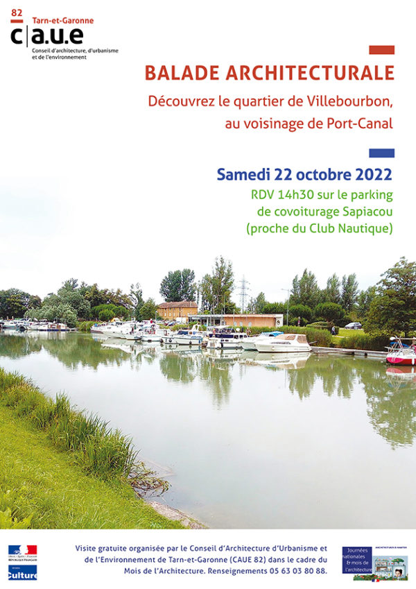 BALADE ARCHITECTURALE : DÉCOUVREZ LE QUARTIER VILLEBOURBON AU VOISINAGE DE PORT CANAL #Montauban