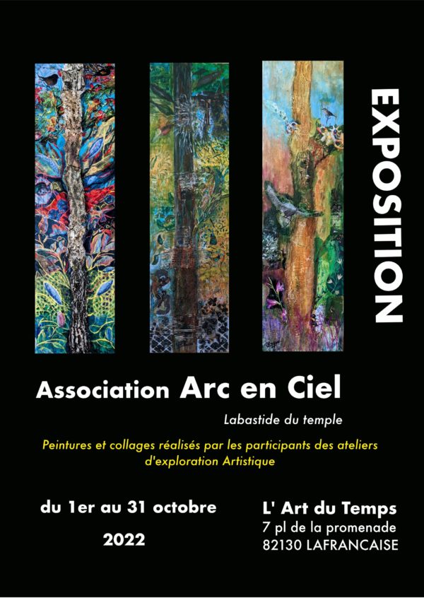 EXPOSITION DE L'ASSOCIATION ARC EN CIEL #Lafrançaise