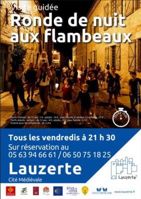 RONDE DE NUIT AUX FLAMBEAUX #Lauzerte