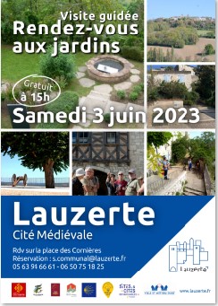 Visite thématique dans le cadre des Rendez-vous aux Jardins #Lauzerte