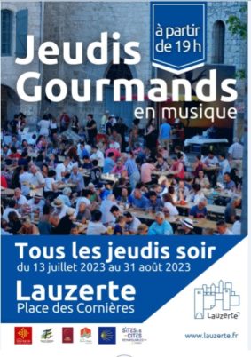 Les Jeudis Gourmands de Lauzerte #Lauzerte