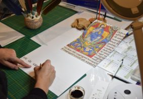 Atelier d'initiation adultes - La calligraphie médiévale #Moissac
