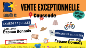 Vente Exceptionnelle Emmaüs 82 #Caussade