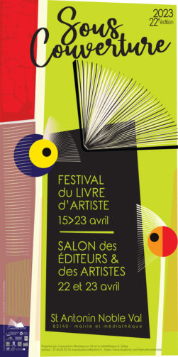 SOUS COUVERTURE FESTIVAL DU LIVRE D'ARTISTE #Saint-Antonin-Noble-Val