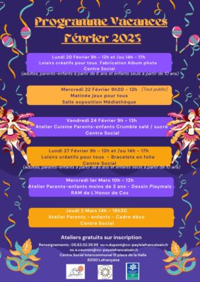 Programme Février 2023 - 1