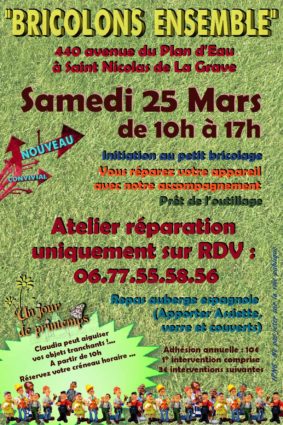 BRICOLONS ENSEMBLE #Saint-Nicolas-de-la-Grave