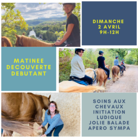 DECOUVERTE DE L'EQUITATION #Bruniquel