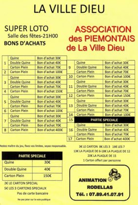 LOTO #La Ville-Dieu-du-Temple