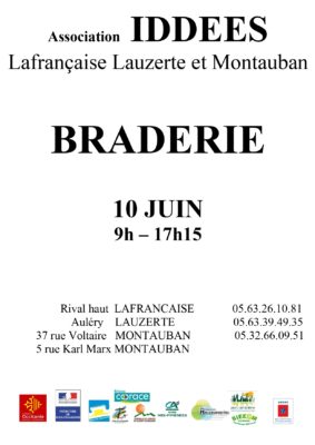 Braderie IDDEES #Lafrançaise