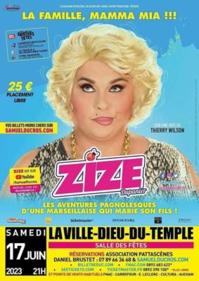 ZIZE "La famille Mamma mia" #La Ville-Dieu-du-Temple