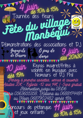 FETE DU VILLAGE #Monbéqui
