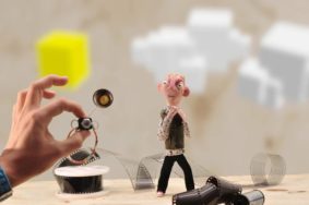 Réalisation d'un court métrage en Stop Motion avec Olivier Merlin (Omergraphie) #Beaumont-de-Lomagne