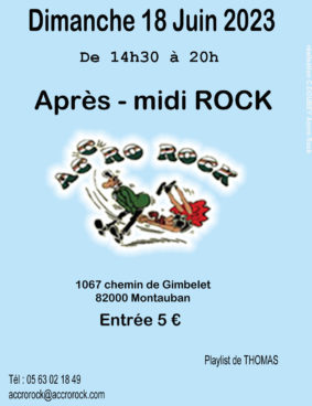 APRES MIDI ROCK #Montauban