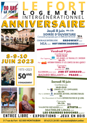 LES 50 ANS DU FORT #Montauban