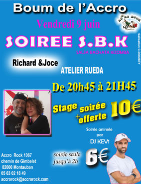 SOIREE SBK avec ATELIER SALSA en RUEDA #Montauban