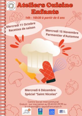 Atelier cuisine enfants #Lafrançaise