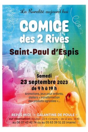 Comice des 2 Rives #Saint-Paul d’Espis