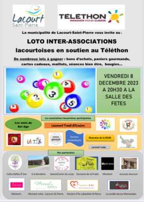 LOTO TELETHON #Lacourt-Saint-Pierre