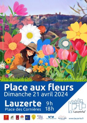 Place aux Fleurs #Lauzerte