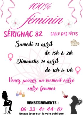 100% féminin #Sérignac