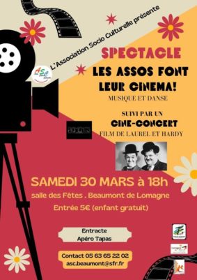 Les Assos font leur CINEMA ! #Beaumont-de-Lomagne