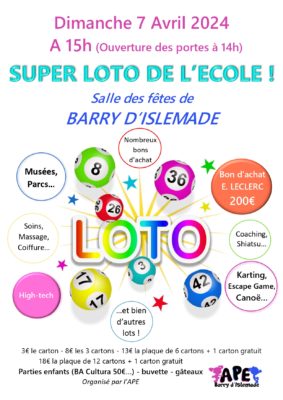 Loto #Barry-d'Islemade