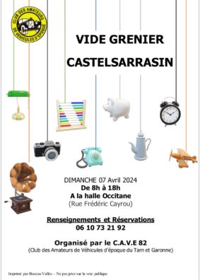 Vide grenier #Castelsarrasin