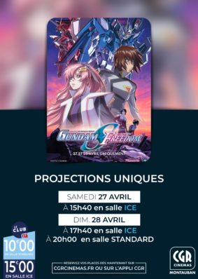 Mobile Suit Gundam SEED FREEDOM au cinéma #Montauban