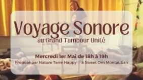Voyage Sonore au grand tambour #Montauban