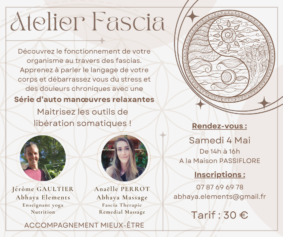 Atelier : percer les mystères des fascias #Montauban