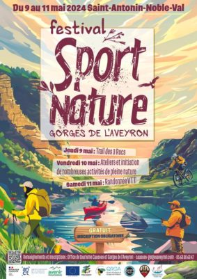 Festival Sport Nature Gorges de l'Aveyron #Saint-Antonin-Noble-Val