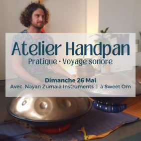 Atelier Handpan (pratique & voyage sonore) #Montauban