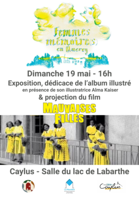 Femmes mémoire(s) en Quercy - Exposition, dédicaces et projection #Caylus