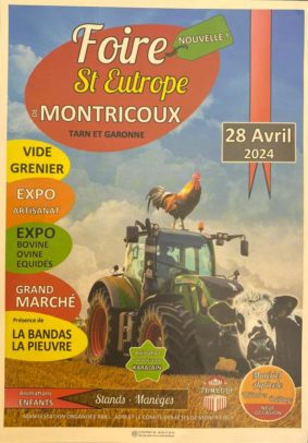 Foire de la Saint-Eutrope #Montricoux