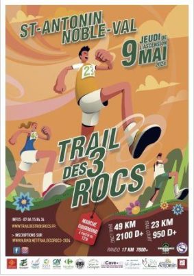 Trail des 3 Rocs #Saint-Antonin-Noble-Val