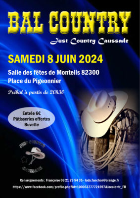 Bal CD COUNTRY #Monteils