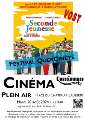 Affiche Lauzerte 20 août