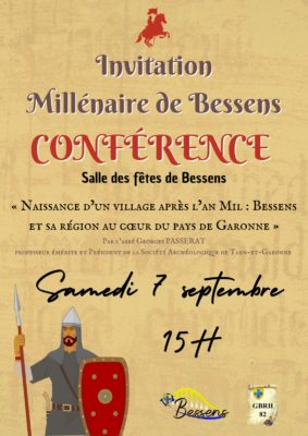 Conférence du samedi 7 septembre 2024