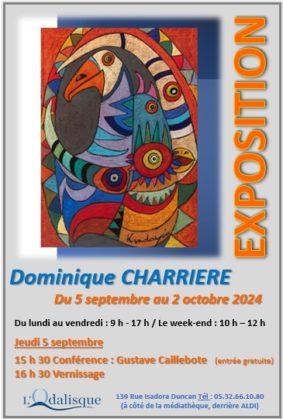 Flyer expo sept 2024 D Charriere